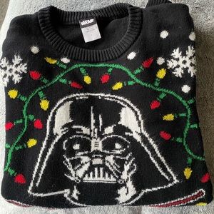 Mens large Star Wars ugly sweater